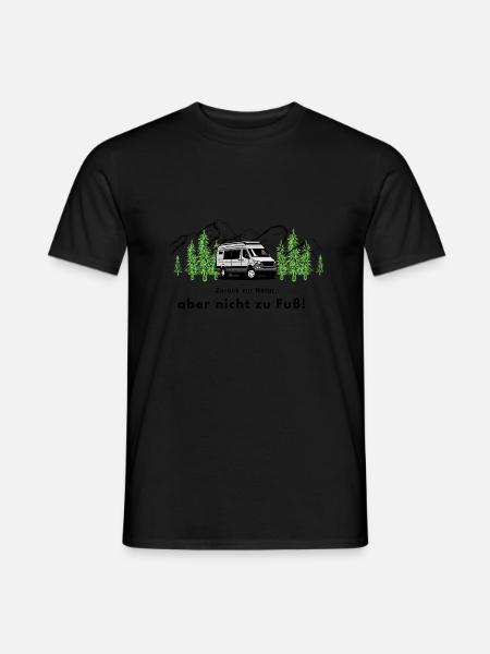 Camper - Männer T-Shirt - Schwarz