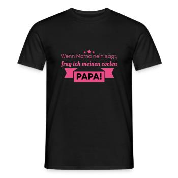 Babysprüche - Männer T-Shirt - Schwarz - Vorne - AI Model Male 178 light (178cm)
