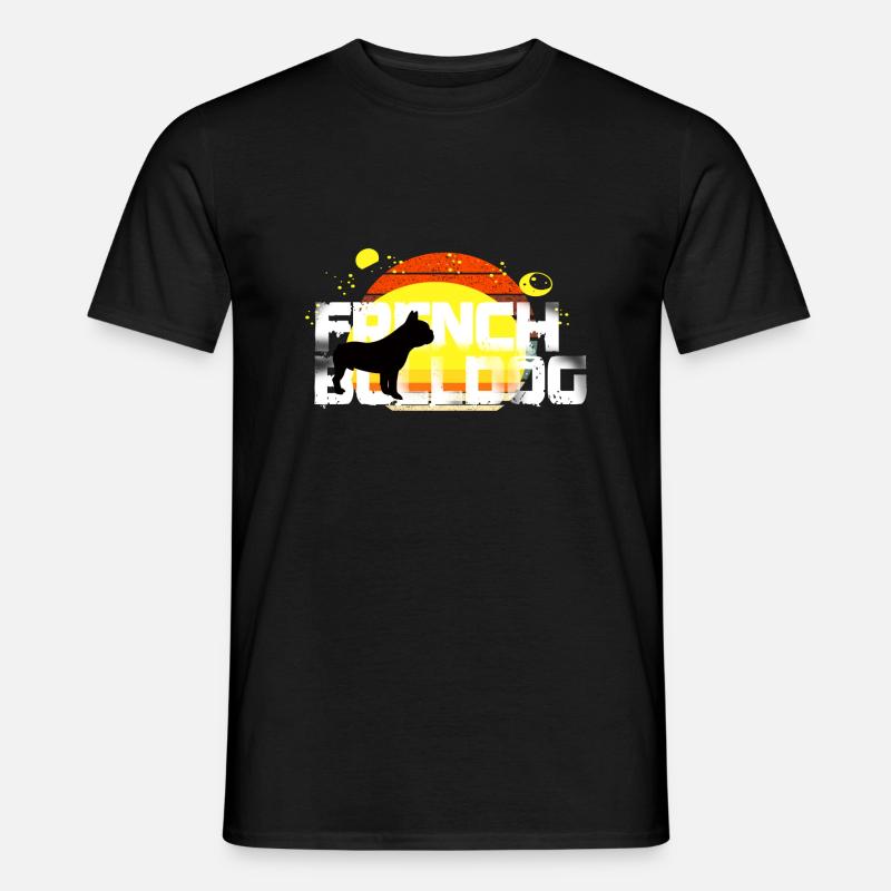 Hund - Männer T-Shirt - Schwarz
