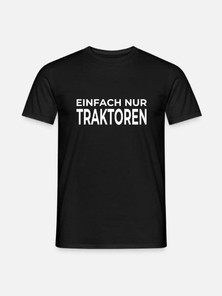 Traktor - Männer T-Shirt - Schwarz