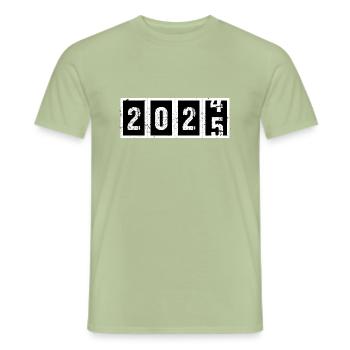 2025 - Männer T-Shirt - Sage - Vorne - AI Model Male 178 light (178cm)