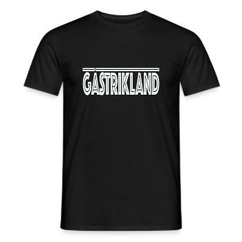 Landschaft Gästrikland - Männer T-Shirt - Schwarz - Vorne - AI Model Male 178 light (178cm)