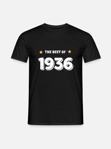 Best of 1936 - Men's T-Shirt - black