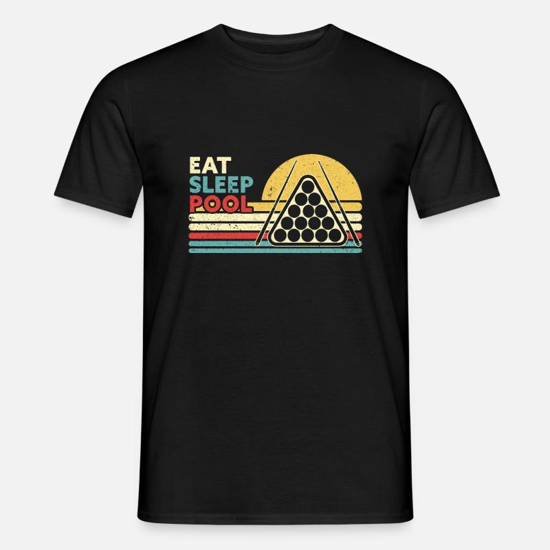 Billard billard billard - T-shirt homme - noir