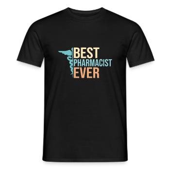 Best Pharmacist Ever Pharmacy Technician - Männer T-Shirt - Schwarz - Vorne - AI Model Male 178 light (178cm)
