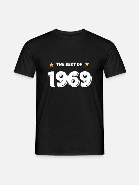 Das Beste von 1969 - Männer T-Shirt - Schwarz