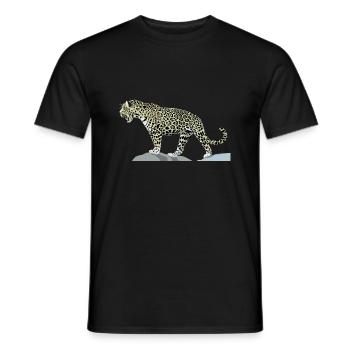 jaguar - T-shirt homme - noir - Devant - AI Model Male 178 light (178cm)