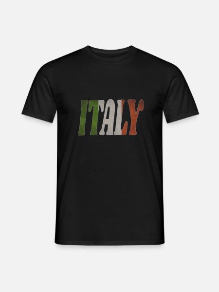 Italy - T-shirt homme - noir