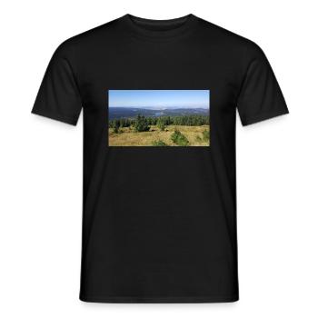 Nature - T-shirt homme - noir - Devant - AI Model Male 178 light (178cm)