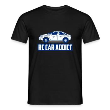 RC Car Addict Remote Control Model Car - Men's T-Shirt - black - Front - AI Model Male 178 light (178cm)