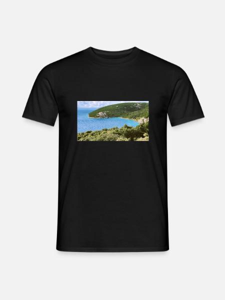 Adria Kroatien - Männer T-Shirt - Schwarz