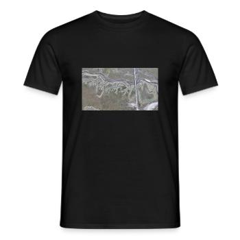 Dünen - Sankt Peter Ording - Männer T-Shirt - Schwarz - Vorne - AI Model Male 178 light (178cm)