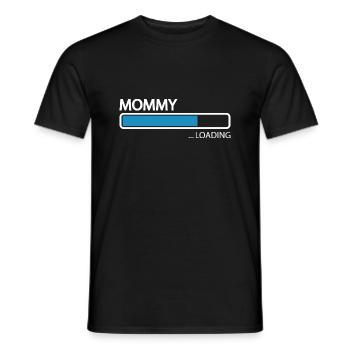 Grossesse Baby shower Babyshower Boy Girl - T-shirt homme - noir - Devant - AI Model Male 178 light (178cm)
