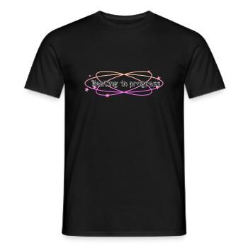 Healing - Männer T-Shirt - Schwarz - Vorne - AI Model Male 178 light (178cm)