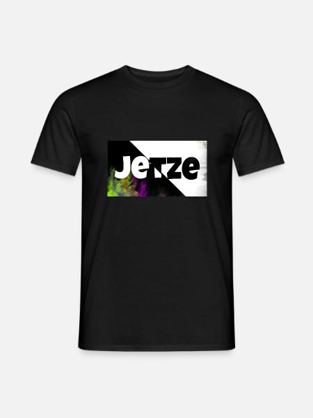 Jetze - Männer T-Shirt - Schwarz