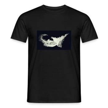 Nocturnal/Lost [Third] - Men's T-Shirt - black - Front - AI Model Male 178 light (178cm)