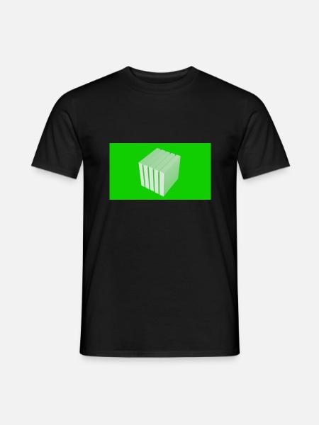 Cube - Men's T-Shirt - black
