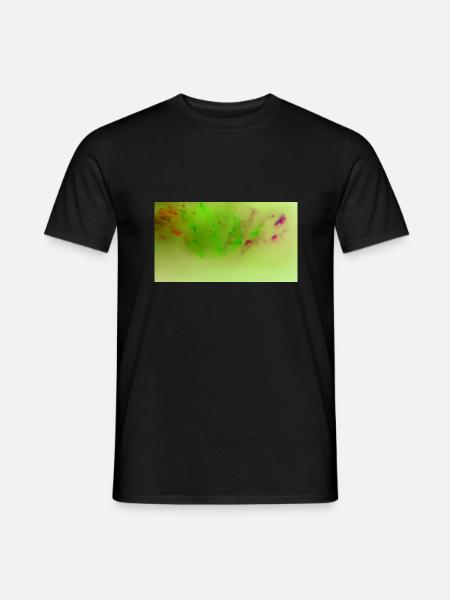 Neon Art 58 - Men's T-Shirt - black