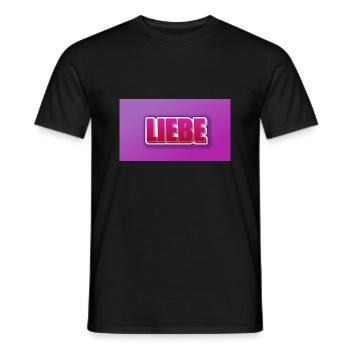 coole pinke Liebe - Männer T-Shirt - Schwarz - Vorne - AI Model Male 178 light (178cm)