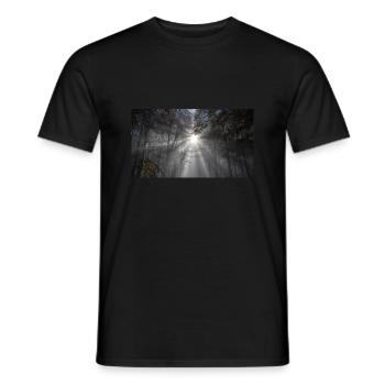 Saison du silence - T-shirt homme - noir - Devant - AI Model Male 178 light (178cm)