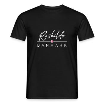 Dänemark - Roskilde - Danmark - Denmark - Men's T-Shirt - black - Front - AI Model Male 178 light (178cm)
