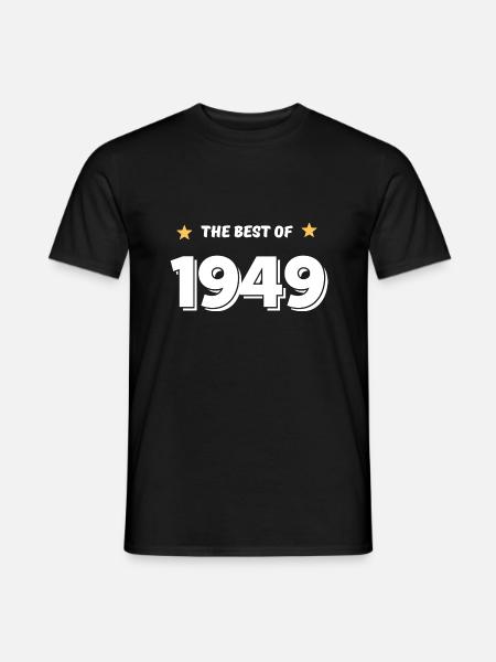 Best of 1949 - Men's T-Shirt - black