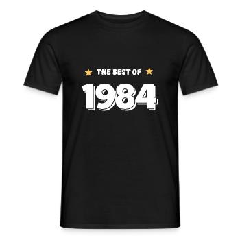 Das Beste aus 1984 - Männer T-Shirt - Schwarz - Vorne - AI Model Male 178 light (178cm)