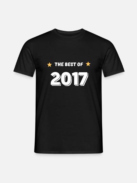 Best of 2017 - Men's T-Shirt - black