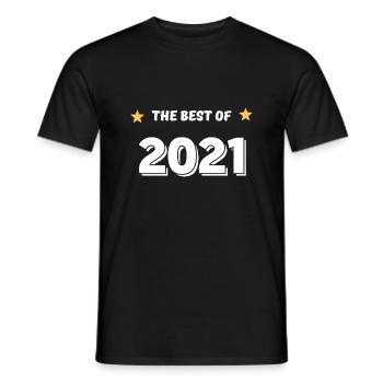 Das Beste aus 2021 - Männer T-Shirt - Schwarz - Vorne - AI Model Male 178 light (178cm)