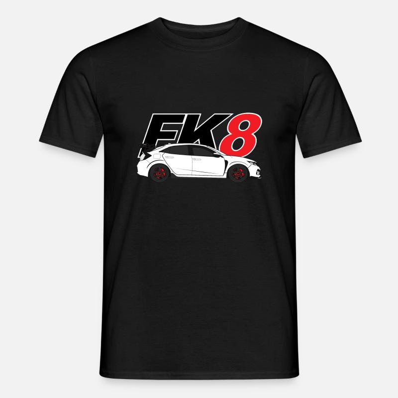 FK8 jdm new school - Männer T-Shirt - Schwarz