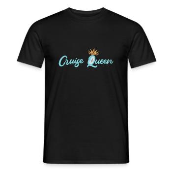 Cruise Queen Cruise Ship - Men's T-Shirt - black - Front - AI Model Male 178 light (178cm)