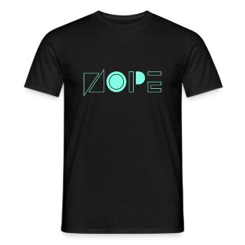 NOPE - sei kein ja-Sager! - Männer T-Shirt - Schwarz - Vorne - AI Model Male 178 light (178cm)