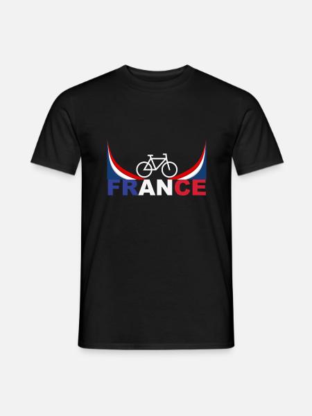 France - Men's T-Shirt - black