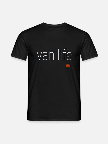 van life - T-shirt homme - noir