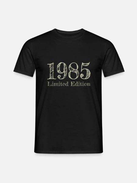 1985 - T-shirt homme - noir