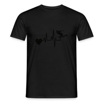 Bowling Kegelverein Kegeln Bowler Bowlingverein - T-shirt homme - noir - Devant - AI Model Male 178 light (178cm)