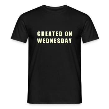 Seitensprung - Fremdgeher - Männer T-Shirt - Schwarz - Vorne - AI Model Male 178 light (178cm)