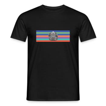 Karl Mag's complementary | Karl Marx - Men's T-Shirt - black - Front - AI Model Male 178 light (178cm)