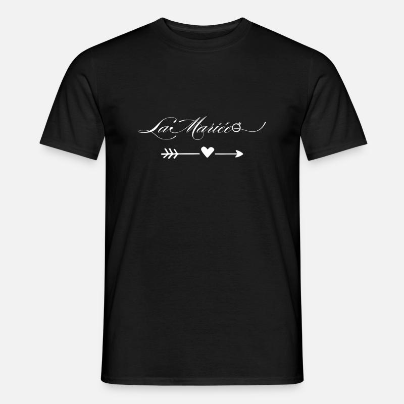 Die Braut - Männer T-Shirt - Schwarz