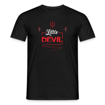Petit diable petit diable - T-shirt homme - noir - Devant - AI Model Male 178 light (178cm)