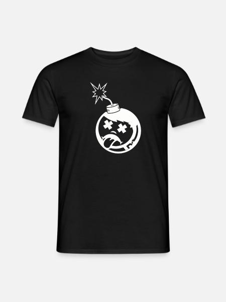 Bombe punk bombe - T-shirt homme - noir