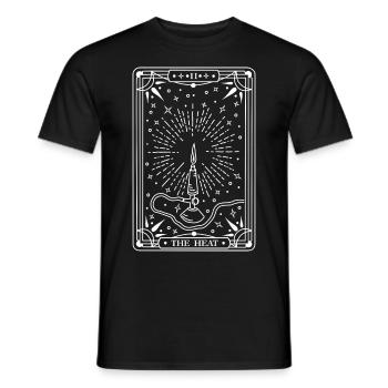 The Heat (white) - Men's T-Shirt - black - Front - AI Model Male 178 light (178cm)