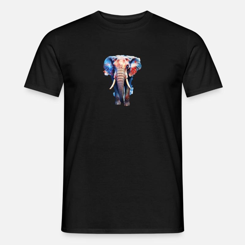 Elephant - Men's T-Shirt - black