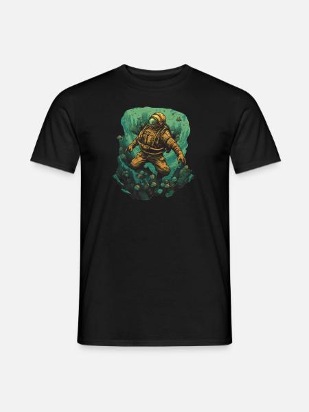 Plongeur - T-shirt homme - noir