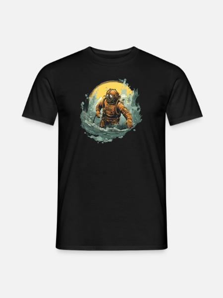 Diver - Men's T-Shirt - black