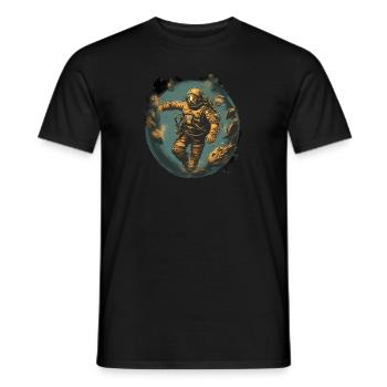 Plongeur - T-shirt homme - noir - Devant - AI Model Male 178 light (178cm)