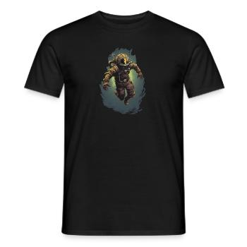 Diver - Men's T-Shirt - black - Front - AI Model Male 178 light (178cm)