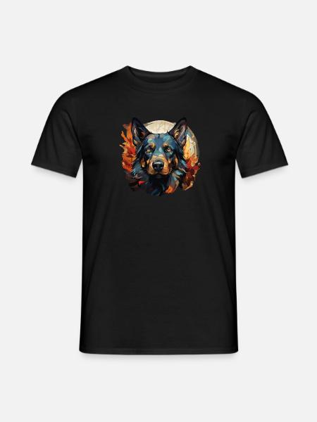 Dog - Men's T-Shirt - black