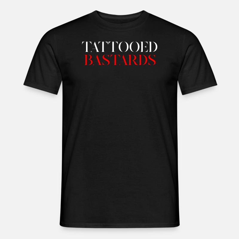 tattooed bastards crew - Männer T-Shirt - Schwarz