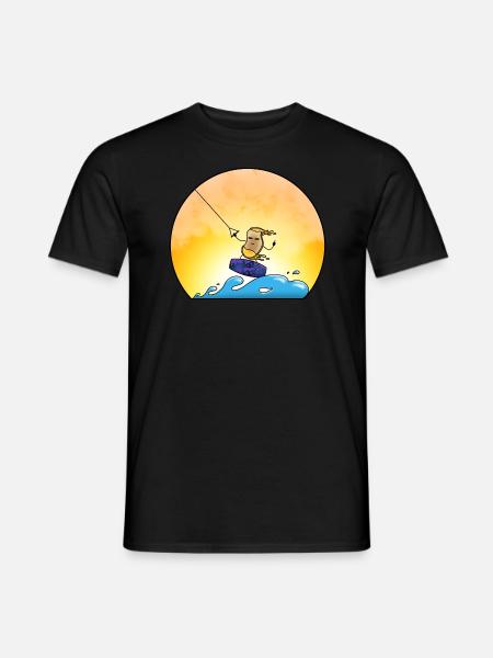 Wake n' Bake Day - Männer T-Shirt - Schwarz